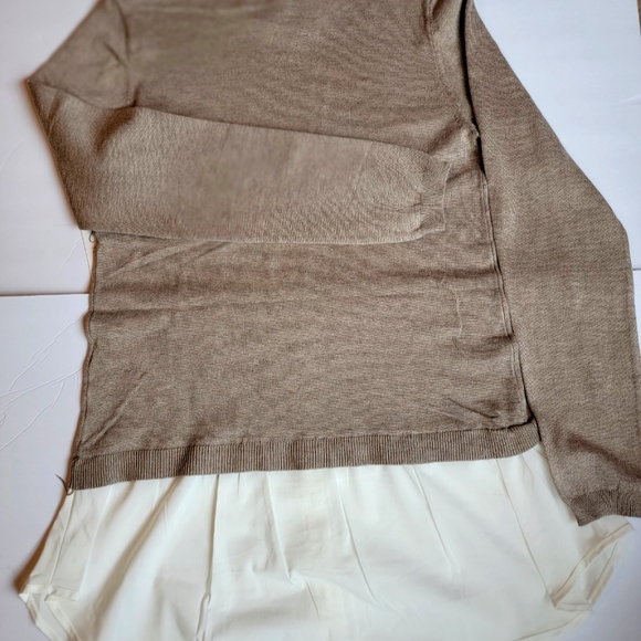 California style two tone top - Picture 4 of 6